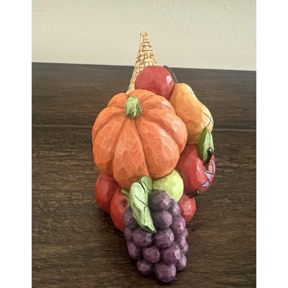 Jim Shore Pint Sized Harvest Blessings Cornucopia 2014‎